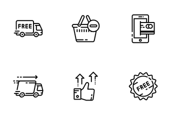Shopping 01 Icon Pack