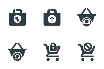 Shopping Actions Icon Pack
