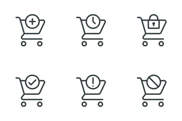 Shopping Actions Icon Pack