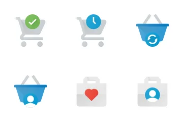 Shopping Actions Icon Pack