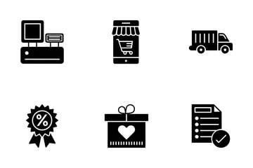 Shopping And Commerce 1 Icon Pack