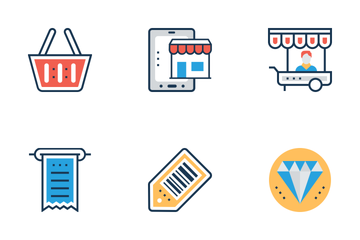 Shopping And Commerce  Icon Pack