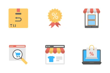 Shopping And Commerce 3 Icon Pack