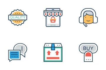 Shopping And Commerce  Icon Pack