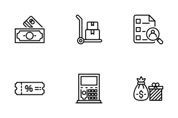 Shopping And Commerce Icon Pack