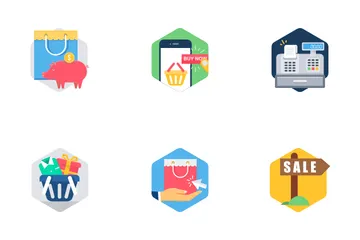 Shopping And Commerce Icon Pack