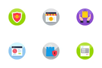 Shopping And Commerce Icon Pack