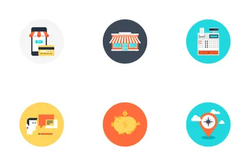 Shopping And Commerce Icon Pack