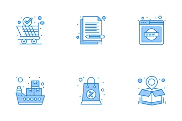 Shopping And Commerce Icon Pack