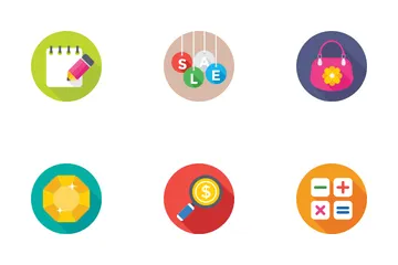 Shopping And Commerce Icon Pack