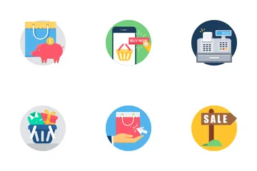 Shopping And Commerce Icon Pack