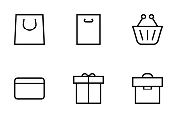 Shopping And Commerce Icons	 Icon Pack