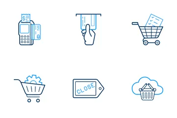 Shopping And Commerce Vol 2 Icon Pack