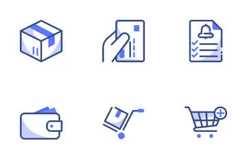 Shopping And Delivery Icon Pack