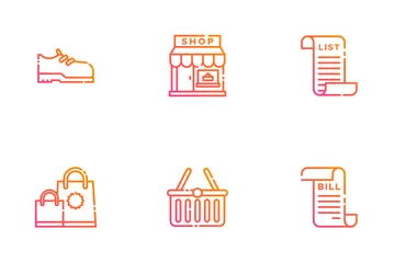 Shopping And Delivery Icon Pack