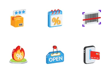 Shopping And E-commerce Icon Pack