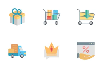 Shopping And E-commerce Icon Pack