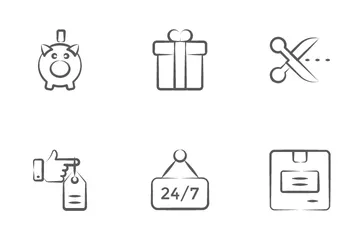 Shopping And E-Commerce Icon Pack