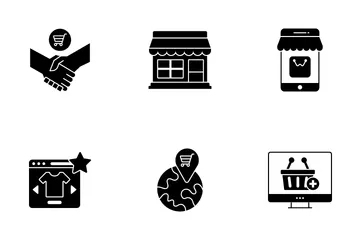 Shopping And E-commerce Icon Pack