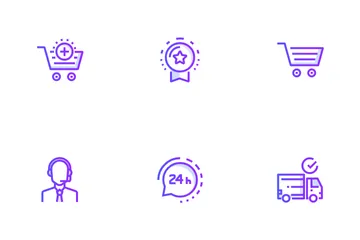 Shopping And E-commerce Icon Pack