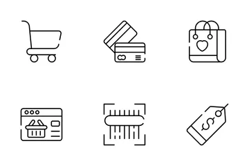 Shopping And E Commerce Icon Pack