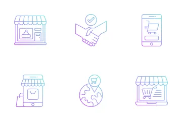 Shopping And E-commerce Icon Pack