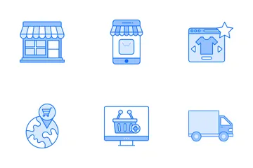 Shopping And E-commerce Icon Pack