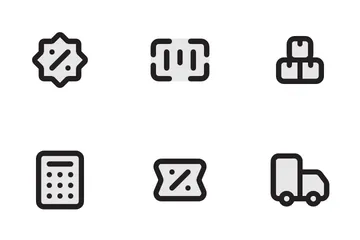 Shopping And E-commerce Icon Pack