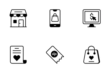 Shopping And E Commerce Icon Pack