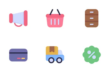 Shopping And E-Commerce UI Icon Pack