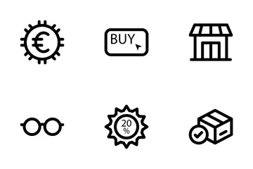 Shopping And ECommerce 1 Icon Pack