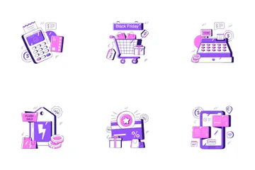 Shopping And Ecommerce Icon Pack