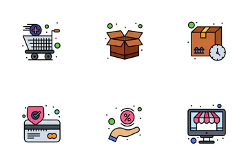 Shopping And Ecommerce Icon Pack