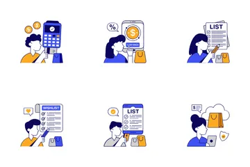 Shopping And Ecommerce Icon Pack