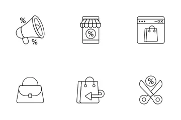 Shopping And Ecommerce Icon Pack
