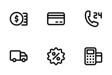 Shopping And Ecommerce Icon Pack