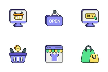 Shopping And Ecommerce Icon Pack