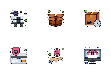 Shopping And Ecommerce Icon Pack