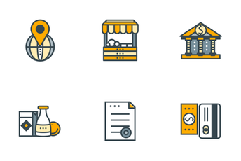 Shopping And Finance  Icon Pack