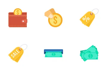 Shopping And Financial Part 2 Icon Pack