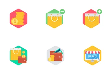 Shopping And Financial Part 2 Icon Pack
