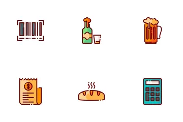 Shopping And Food Icon Pack