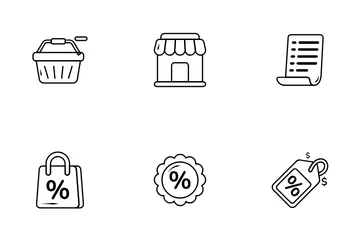 Shopping And Retail Icon Pack