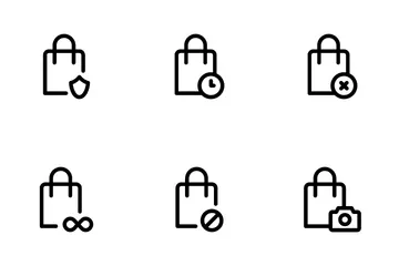 Shopping Bag Icon Pack