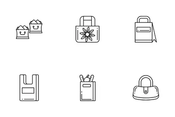 Shopping Bag Icon Pack