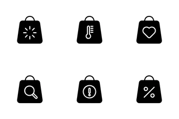 Shopping Bag Icon Pack