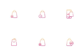 Shopping Bag Icon Pack