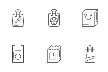 Shopping Bag Icon Pack