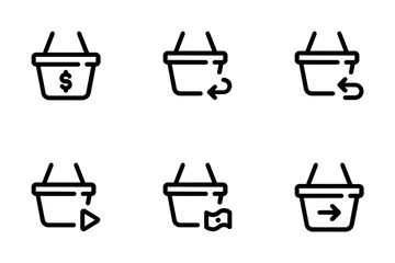 Shopping Basket Vol-2 Icon Pack