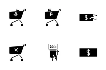 Shopping Dark Icon Pack